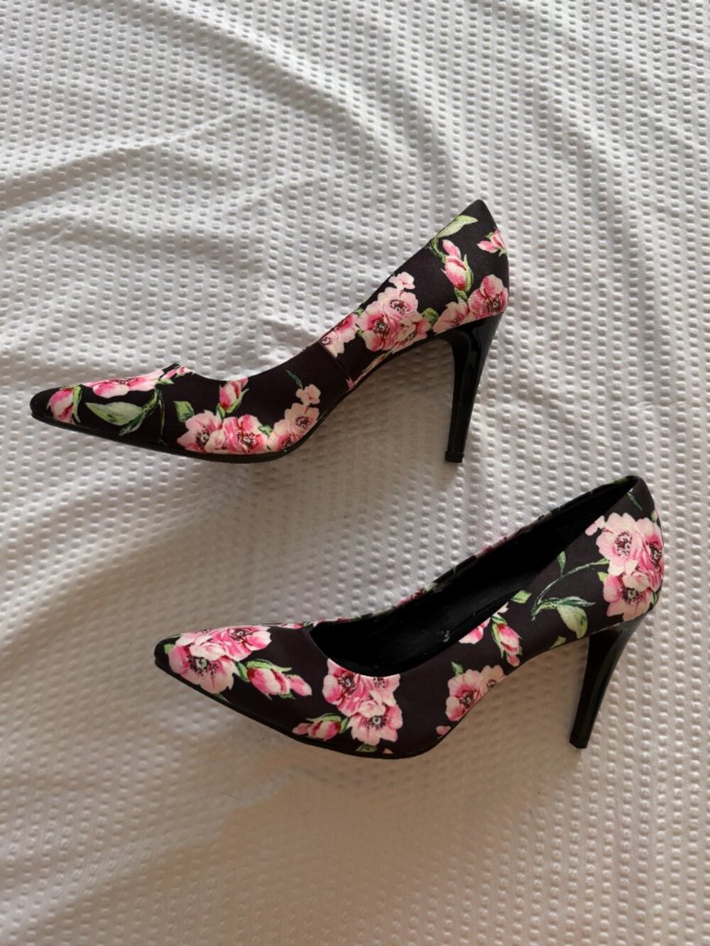 a.n.a. (A New Approach) Floral-Print Pumps Stilletto Heels - Picture 6 of 11